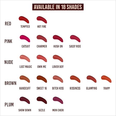 Colorbar PowerKiss Vegan Matte Lipcolor