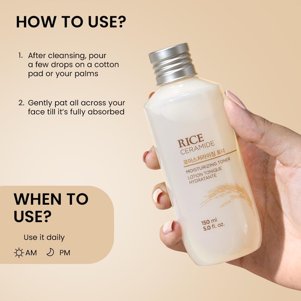 The Face Shop Rice & Ceramide Moisturizing Face Toner