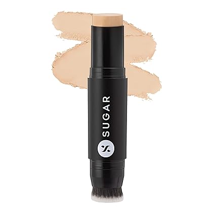 SUGAR Cosmetics Ace Of Face Matte Foundation Stick with In-Built Brush