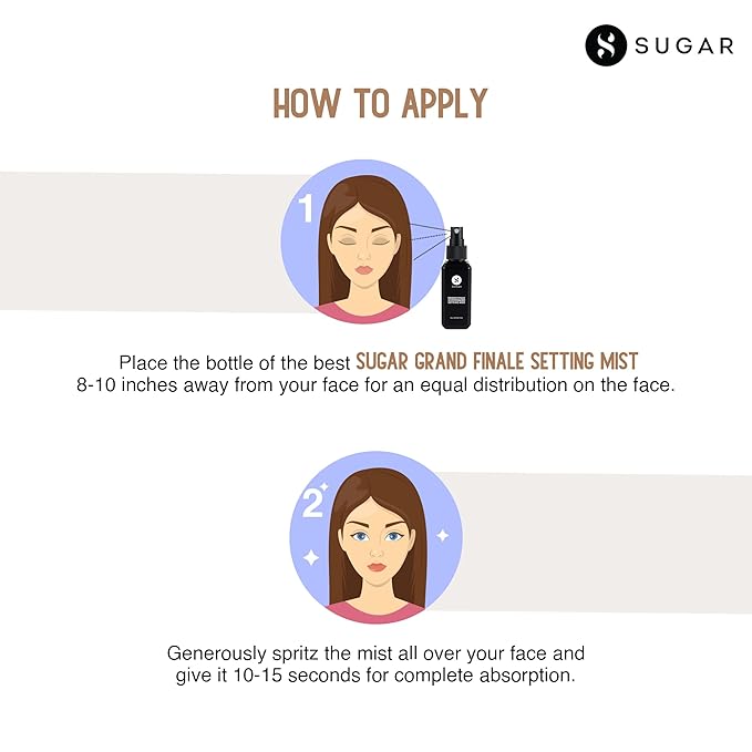 SUGAR Cosmetics - Grand Finale - Matte Setting Mist - 50 ml