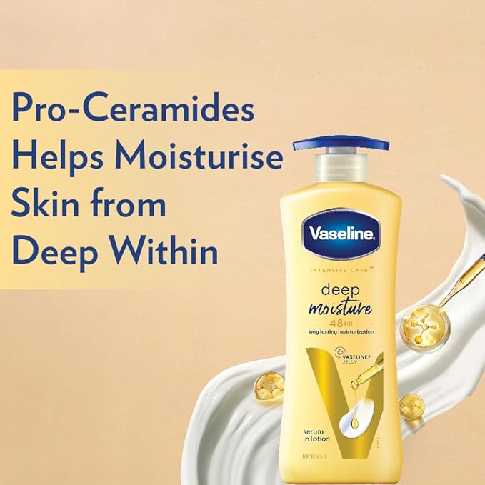Vaseline Intensive Care Deep Moisture Nourishing Body Lotion 600 ml
