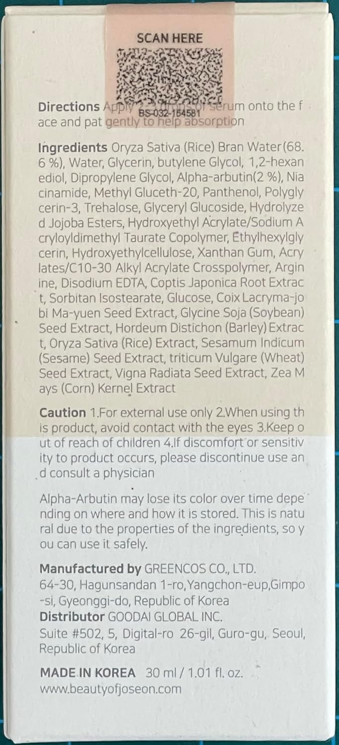 Beauty of Joseon Revive Ginseng + Snail Mucin Serum (30 ml)