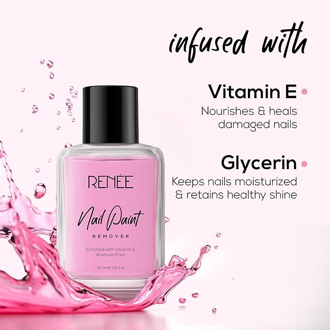 RENEE Nail Paint Remover, 30 Ml