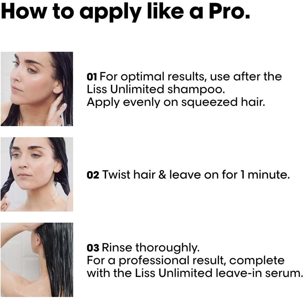 L'Oréal Professionnel Liss Unlimited Mask for Frizzy & Unruly Hair | With Pro-Keratin (250 ml)