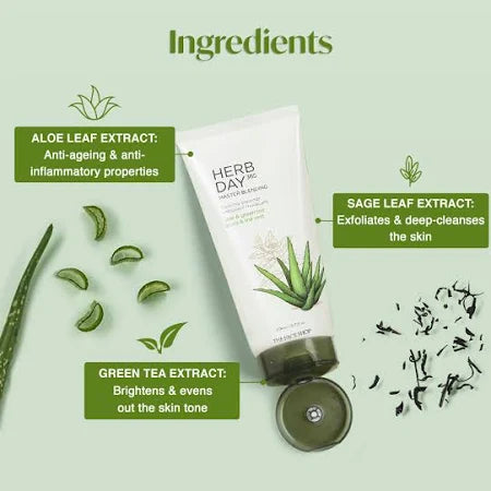 The Face Shop Herb Day 365 Cleansing Foam