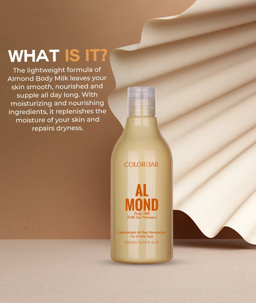 Colorbar Almond Body Milk, 300 ml