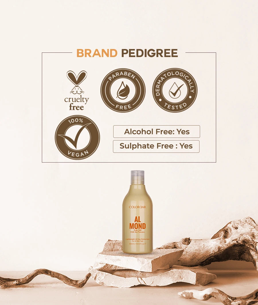 Colorbar Almond Body Milk, 300 ml