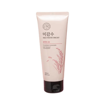 The Face Shop Rice Water Bright Foaming Face Wash 100ml (Pack of 1)