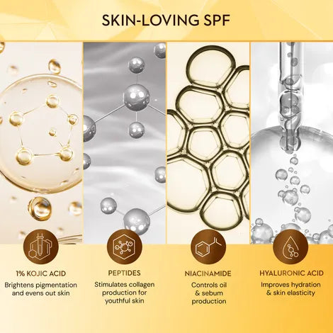 SUGAR Cosmetics Tan Ban 1% Kojic Acid Sunscreen