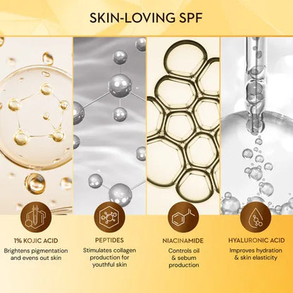 SUGAR Cosmetics Tan Ban 1% Kojic Acid Sunscreen