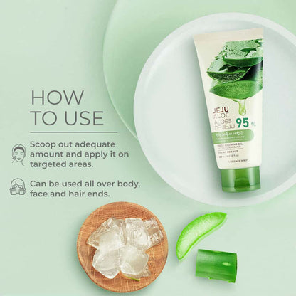 Jeju Aloe Fresh Soothing Gel Tube 300ml