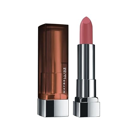 Maybelline New York Matte Lipstick, Intense Colour, Moisturised Lips, Color Sensational Creamy Matte, 507 Almond Pink