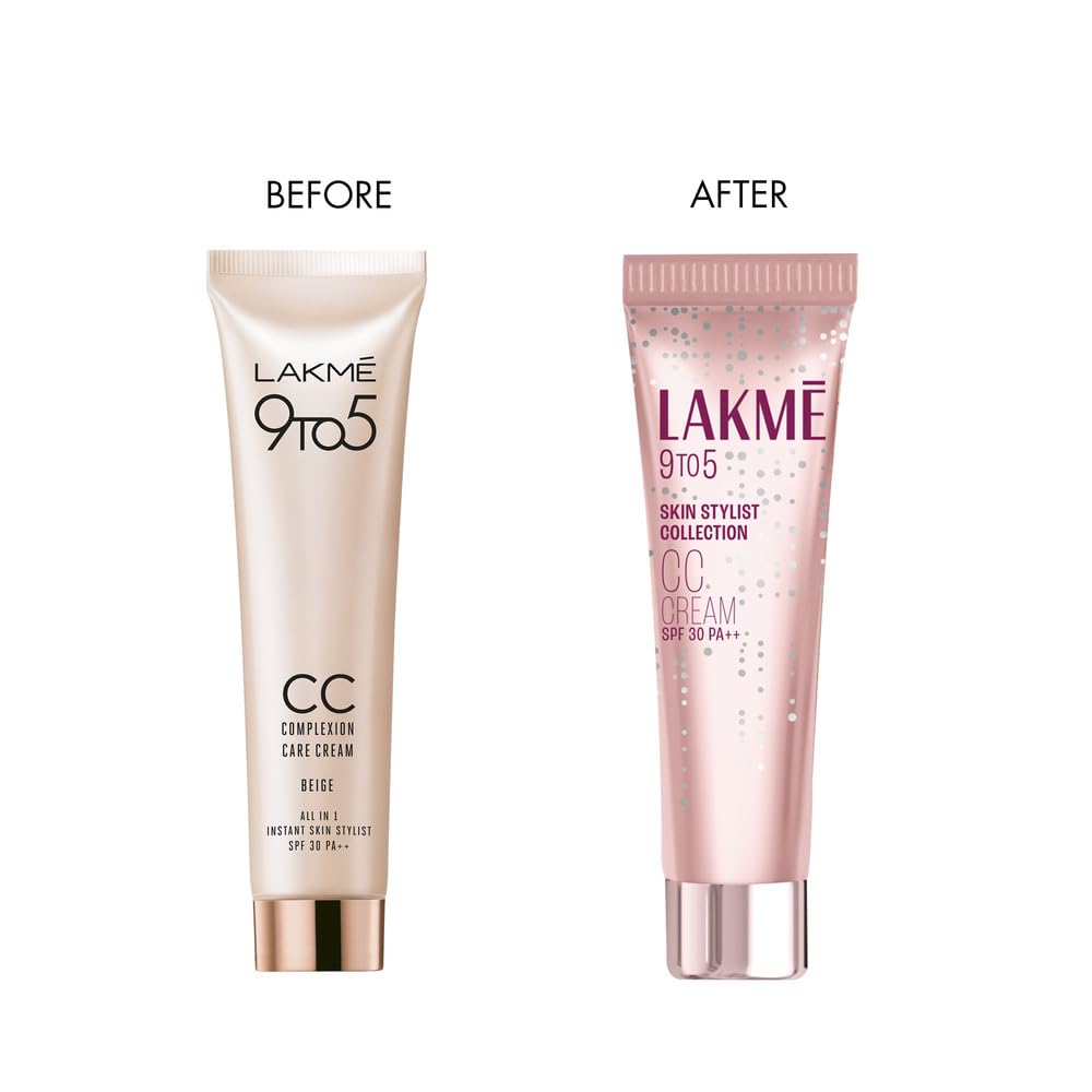 Lakme 9 to 5 Complexion Care CC Cream, Almond 30g