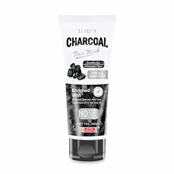 Lords Charcoal Face Wash with Activated Charcoal