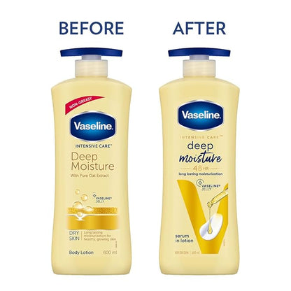 Vaseline Intensive Care Deep Moisture Nourishing Body Lotion 600 ml