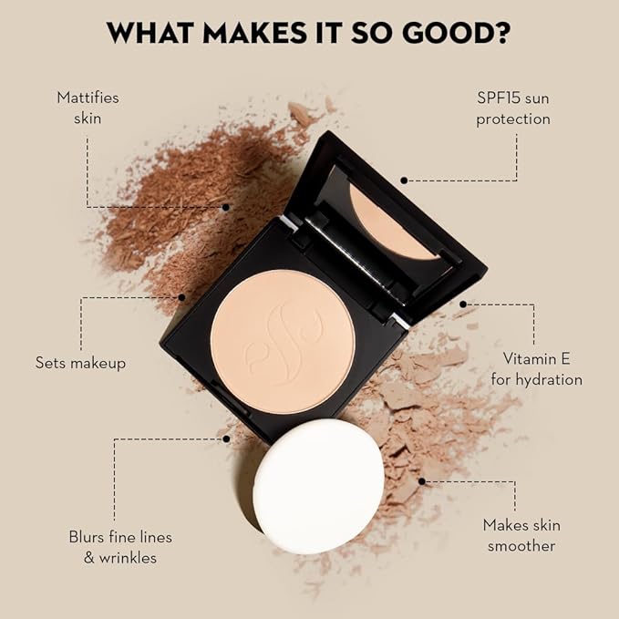 SUGAR Cosmetics dream cover  SPF 15 mattifying compact 30 CHOCOCCINO