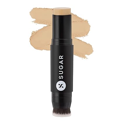SUGAR Cosmetics Ace Of Face Matte Foundation Stick with In-Built Brush
