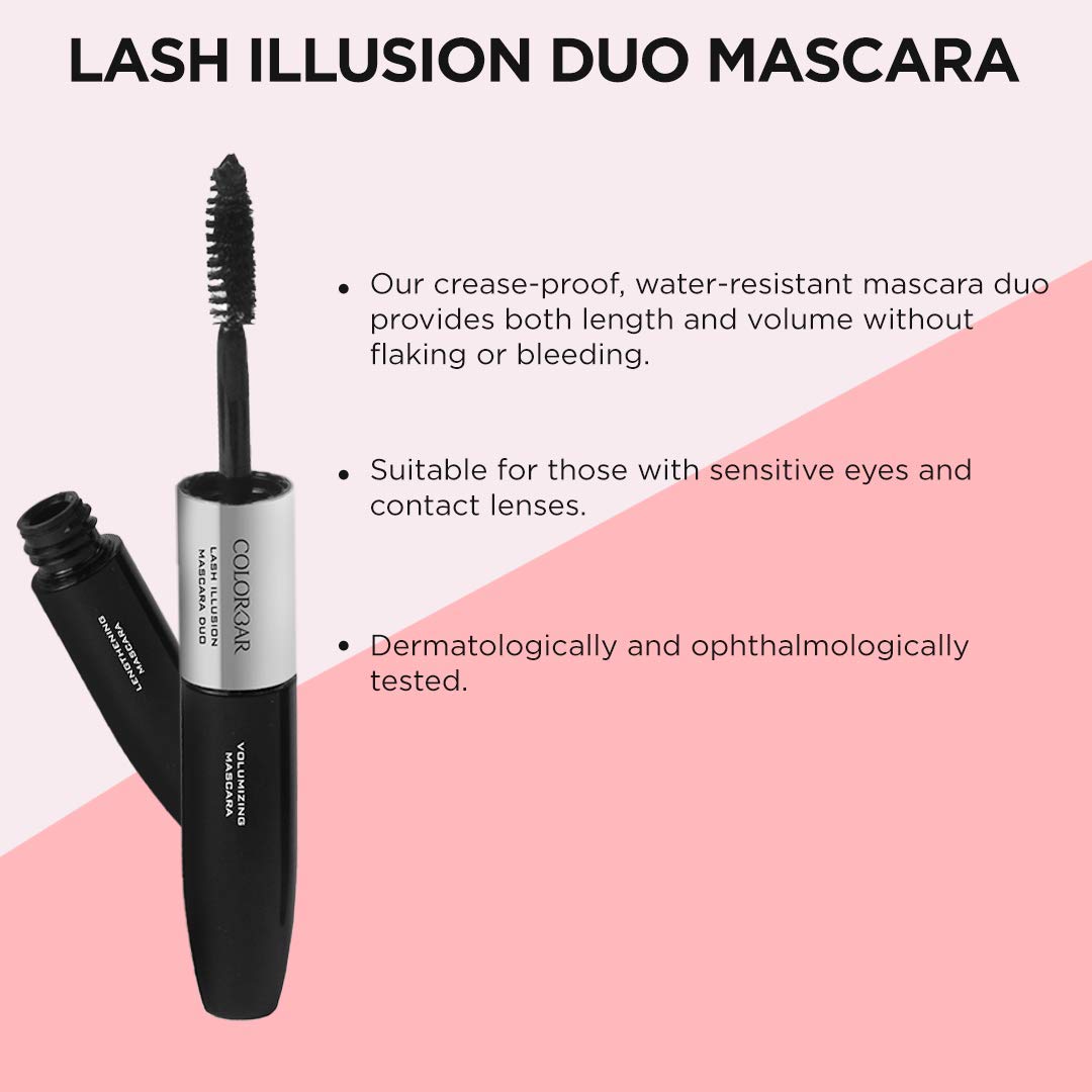 Colorbar Duo Mascara, Carbon Black