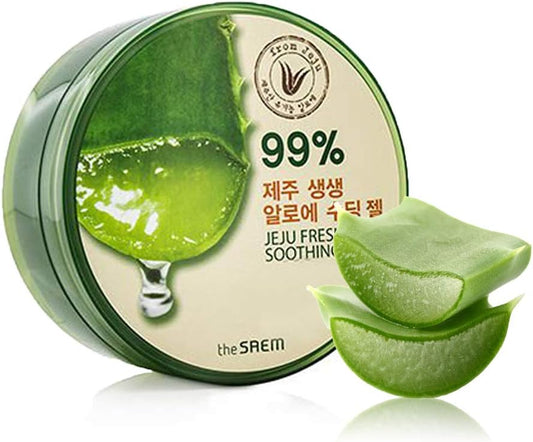 The Face Shop Non-Sticky Transparent 3 in 1 Aloe Fresh Soothing gel