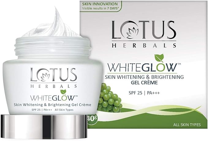 Lotus Herbals Whiteglow Gel Cream 60g, Deep Moisturising Cream