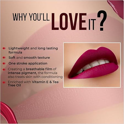 Colorbar PowerKiss Vegan Matte Lipcolor