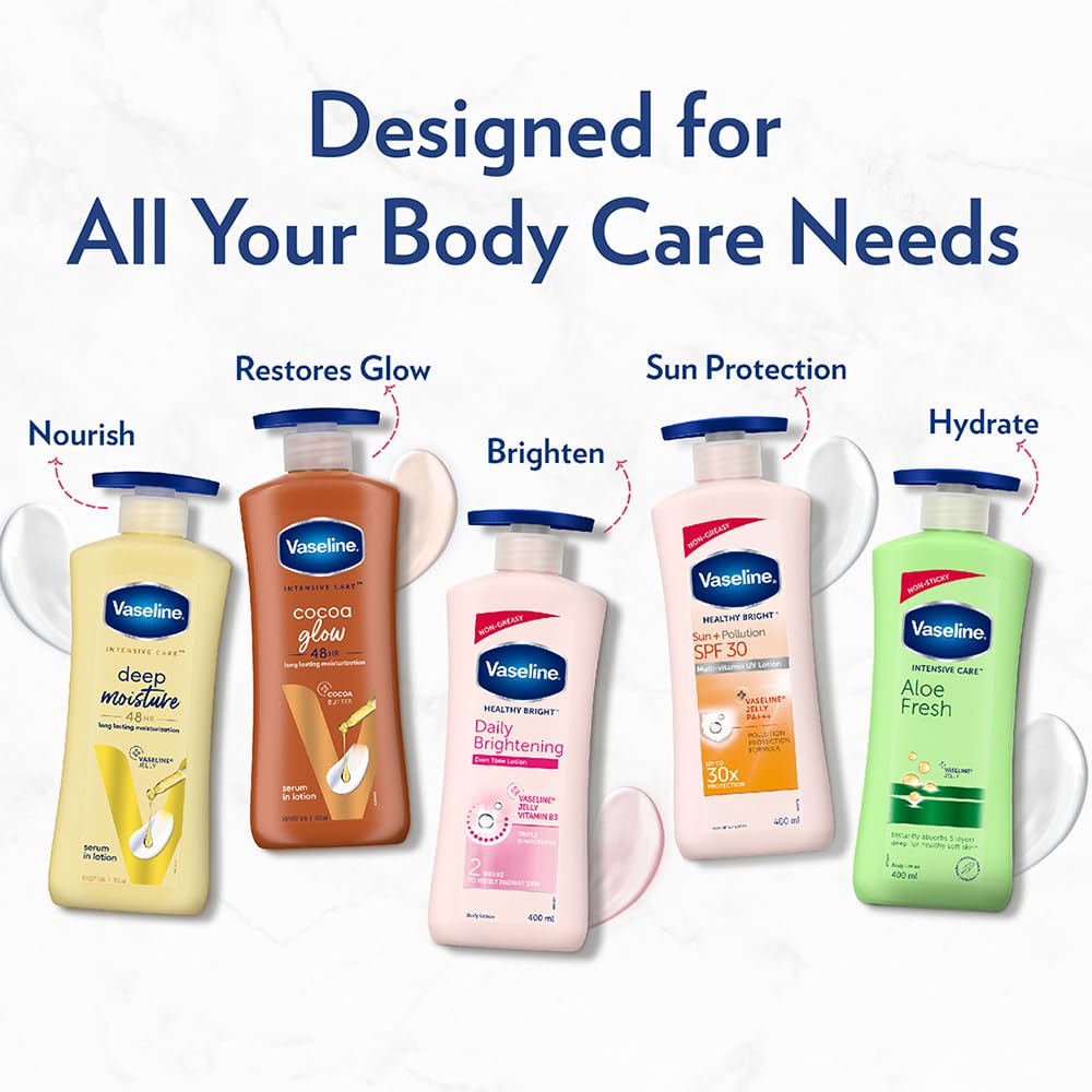 Vaseline Intensive Care Deep Moisture Nourishing Body Lotion 600 ml