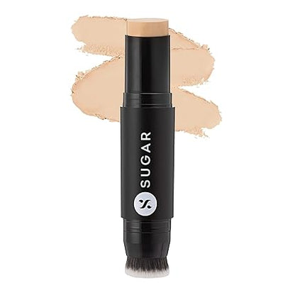 SUGAR Cosmetics Ace Of Face Matte Foundation Stick with In-Built Brush