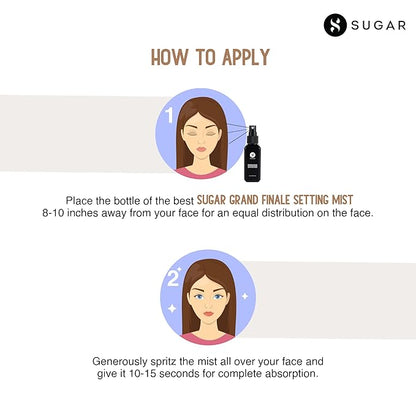 SUGAR Cosmetics - Grand Finale - Matte Setting Mist - 50 ml