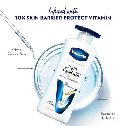 Vaseline Light Hydrate Serum In Lotion, 400 ml