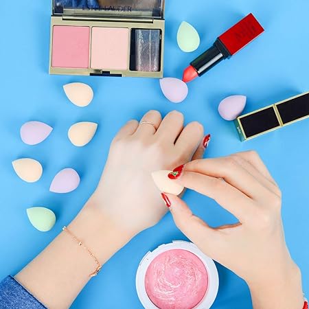 Finger Puff, 5 Pcs Mini Makeup Puff