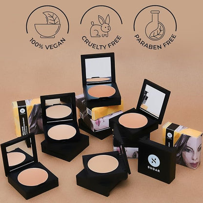 SUGAR Cosmetics dream cover  SPF 15 mattifying compact 30 CHOCOCCINO