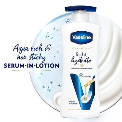 Vaseline Light Hydrate Serum In Lotion, 400 ml