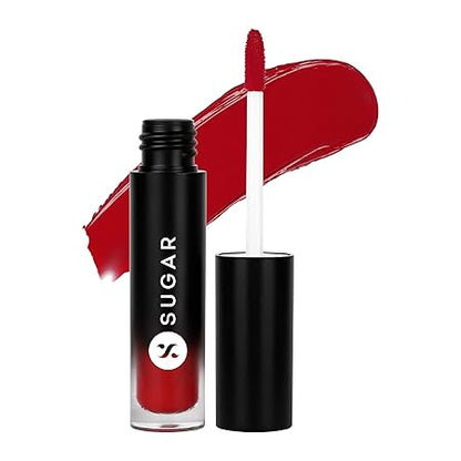 SUGAR Cosmetics Mousse Muse Lip Cream | Lasts 24+ Hrs | Creamy Mousse Lipstick | Waterproof & Smudgeproof | 5ml