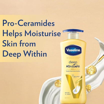 Vaseline Intensive Care Deep Moisture Nourishing Body Lotion 600 ml