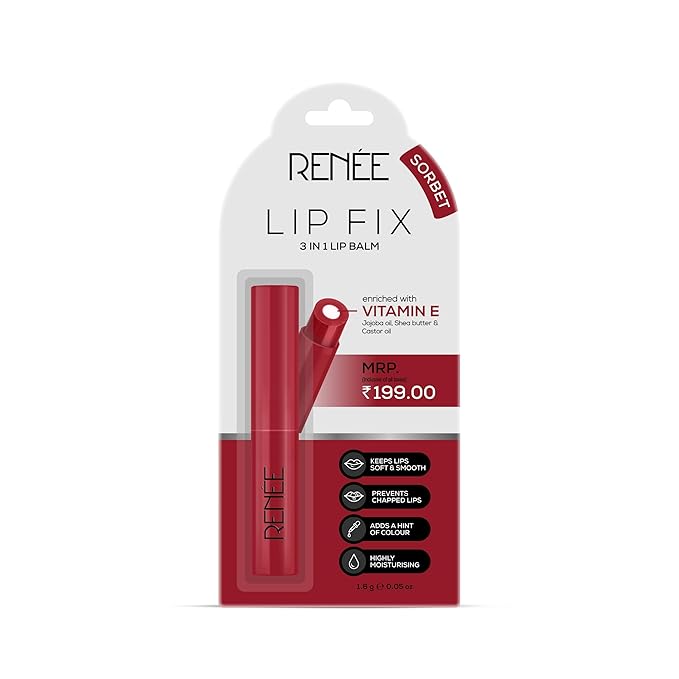 RENEE Lip Fix 3 in 1 Tinted Lip Balm