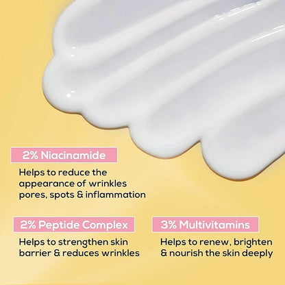 RENEE Pore Minimizing Sunscreen SPF 70 With 2% Niacinamide, 2% Peptide & 3% Multivitamins,