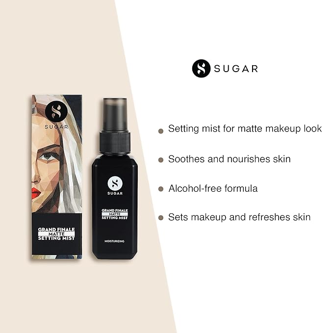 SUGAR Cosmetics - Grand Finale - Matte Setting Mist - 50 ml