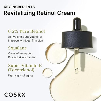 Cosrx Retinol 0.5 Oil 20mL | Anti-aging Serum with 0.5% Retinoid Treatment for Face