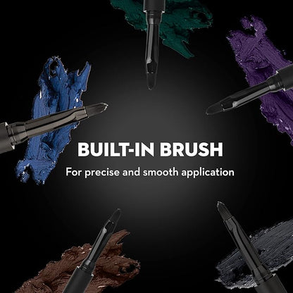 SUGAR Cosmetics Born To Wing Gel Eyeliner with Brush | Smudgeproof & Matte | Lasts Upto 12 hrs - 01 Blackmagic Woman