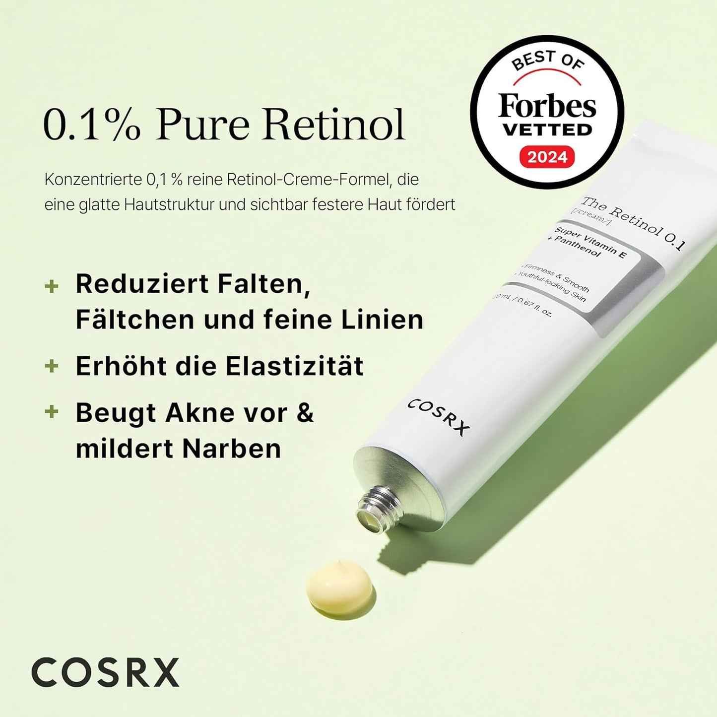 COSRX THE RETINOL SUPER VITAMIN E AND PANTHENOL CREAM