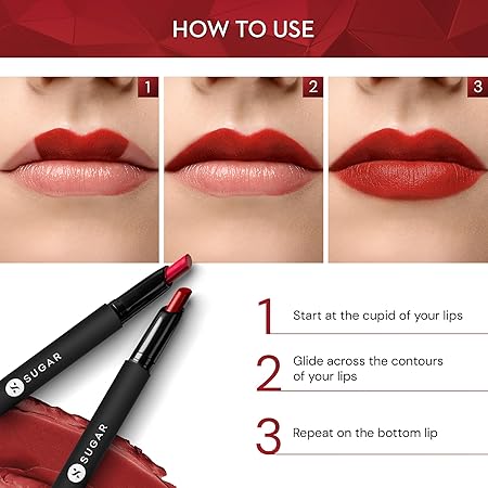 SUGAR Matte Attack Transfer Proof Lipstick with Avocado Oil 2 g