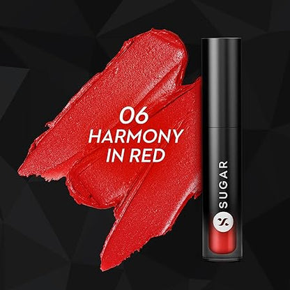 SUGAR Cosmetics Mousse Muse Lip Cream | Lasts 24+ Hrs | Creamy Mousse Lipstick | Waterproof & Smudgeproof | 5ml