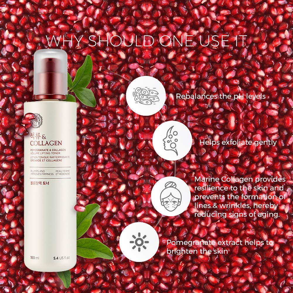 The Face Shop Pomegranate and Collagen Volume Lifting toner