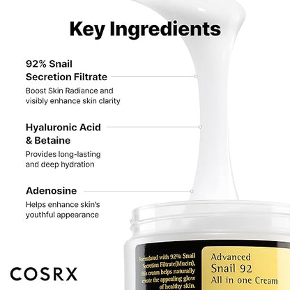 Cosrx Advanced Snail 92 All In One Cream (100ml)