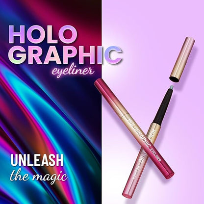 SWISS BEAUTY Holographic Shimmery Pencil Eyeliner | Waterproof, Smudge Proof, Long Lasting Eyeliner With Easy Application