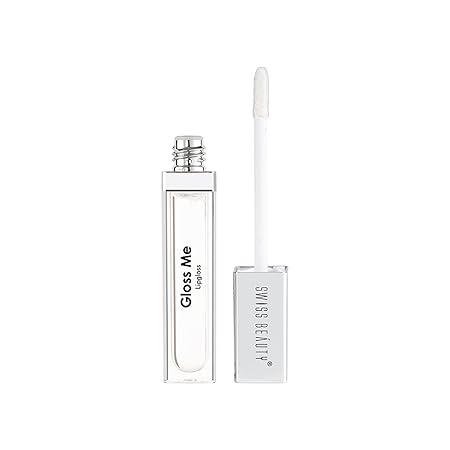 Swiss Beauty Gloss Me Lip Gloss | Lightweight | Glossy Finish | Non-sticky |With Jojoba Oil & Glycerine