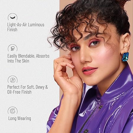 Swiss Beauty Drop & Glow Liquid Highlighter For Face Makeup | Illuminating Liquid Highlighter With Dewy Finish | Shade -Gold