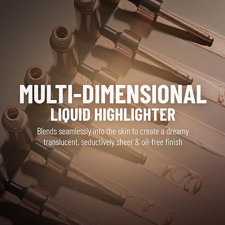 Swiss Beauty Drop & Glow Liquid Highlighter For Face Makeup | Illuminating Liquid Highlighter With Dewy Finish | Shade -Gold