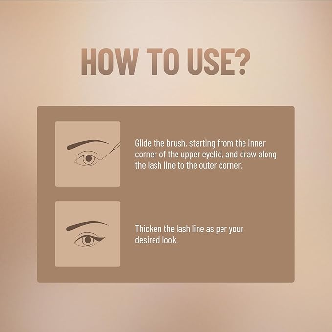 SWISS BEAUTY Eyeliner, Eye MakeUp, Black
