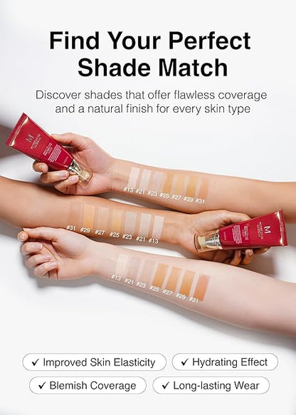 MISSHA M Perfect Cover Bb Cream Spf42 Pa+++ - (50Ml, No 31 - Golden Beige) | Matte Finish | Full Coverage | All Skin Types I Radiant Glow, 1 Count